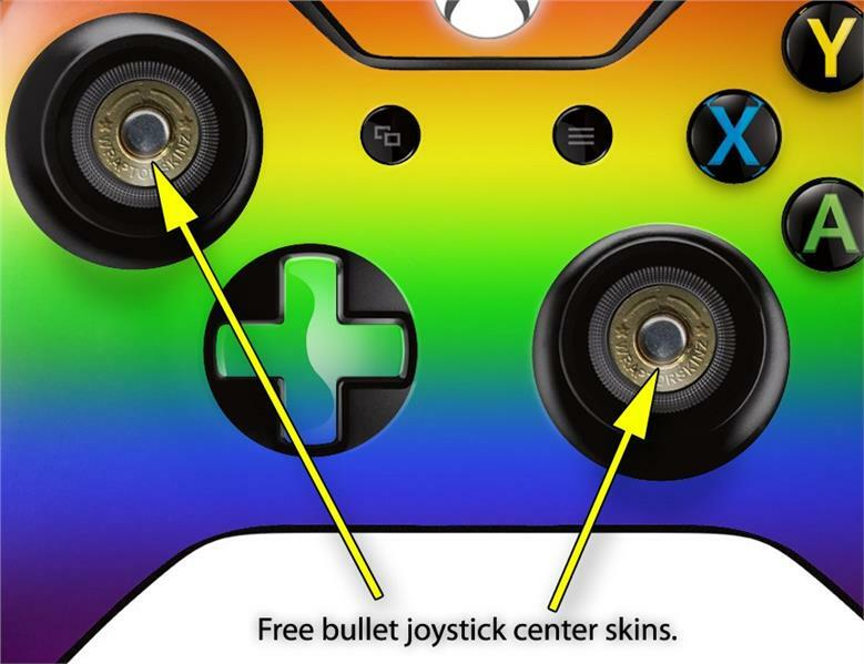 Smooth Fades Rainbow Skin for XBOX One Controller