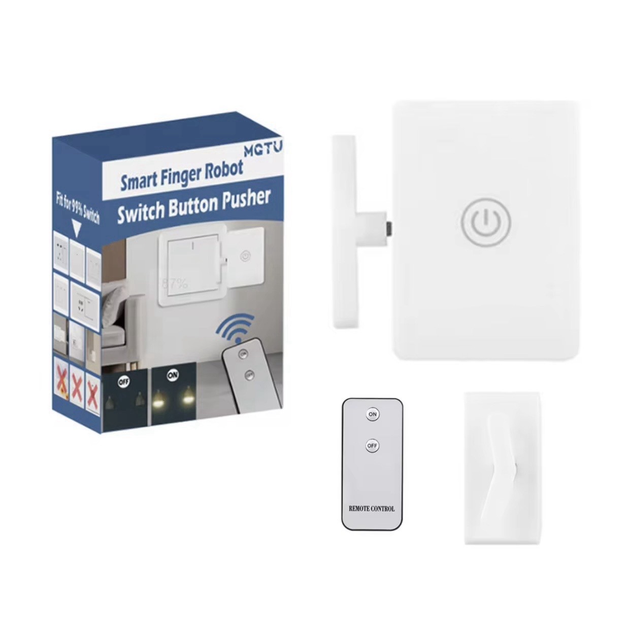Smart Switch Button Pusher Robot with Remote Control Wireless Light SwitchHelper
