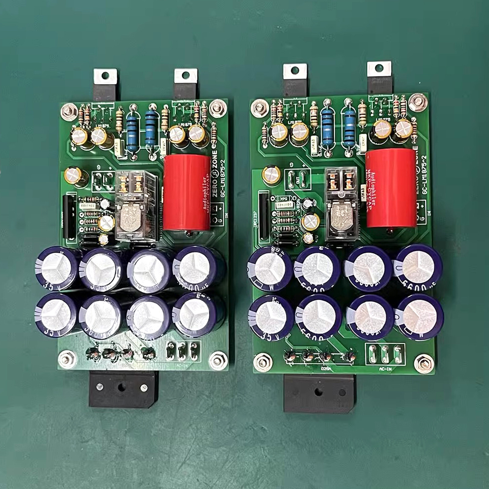 1pair Reference GC line parallel version LM1875 amplifier board finished board