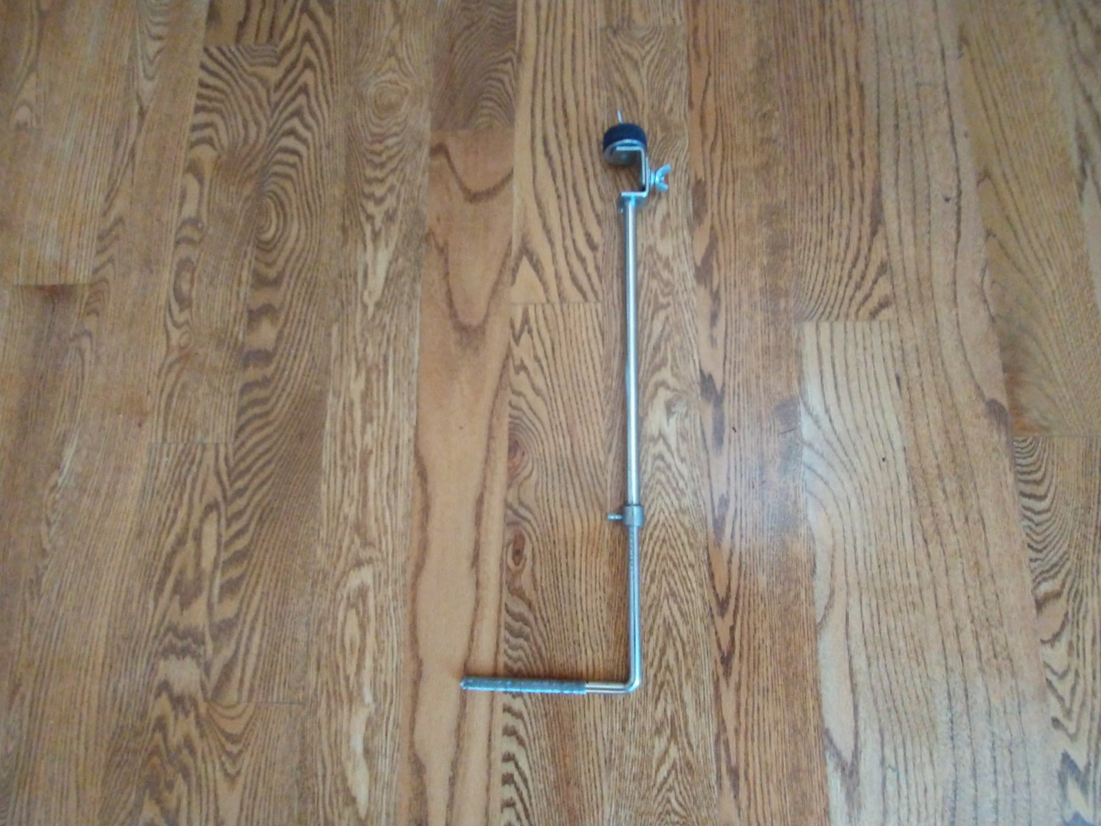 Vintage L Arm Bass Drum Cymbal Mount: Ludwig Gretsch Slingerland