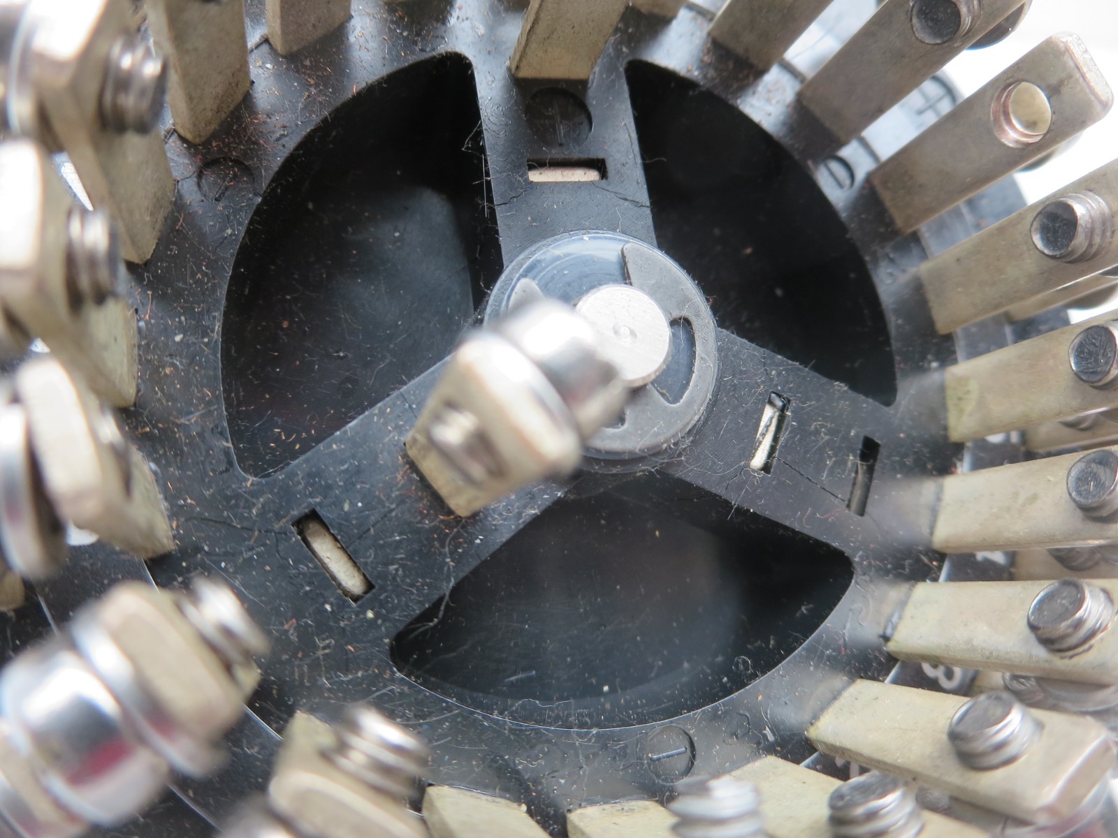 Omega Engineering No Part # Rotary Selector Switch 20 Pos + Off Missing 3 Screws