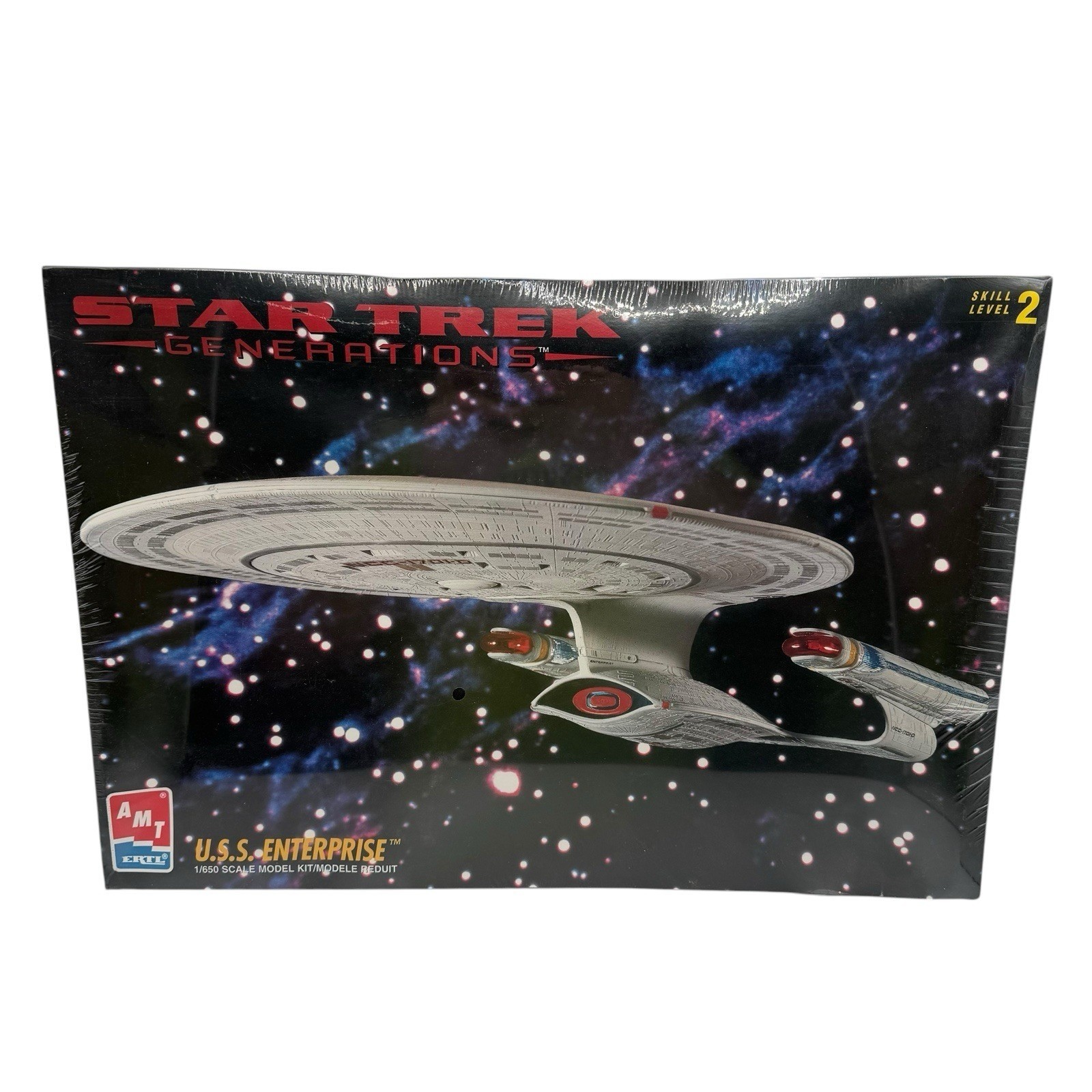 1995 NEW SEALED AMT/ERTL STAR TREK U.S.S. ENTERPRISE. Model #8793. Fcty Sealed.