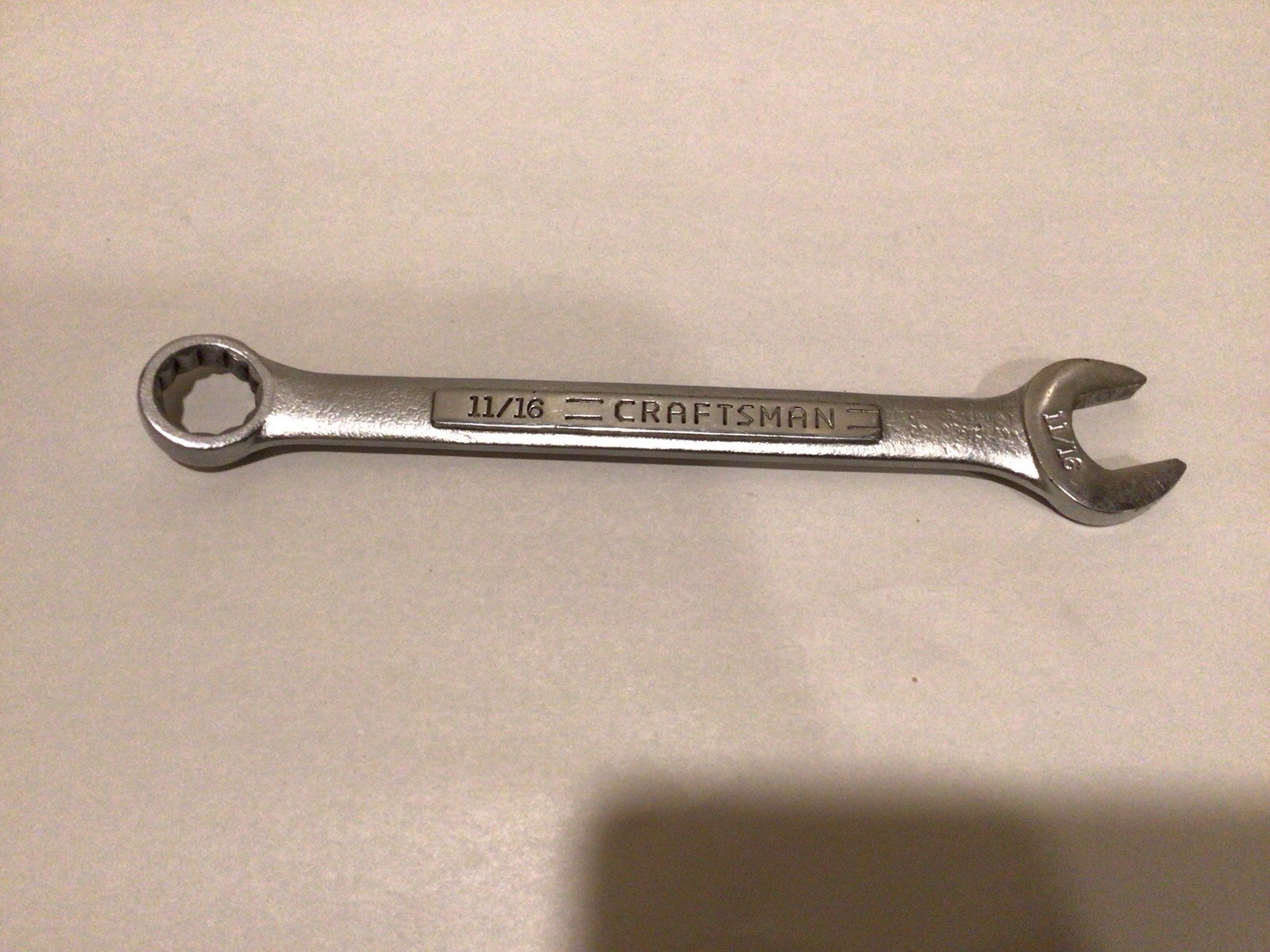 Craftsman USA 11/16” Combination Wrench No 44698 -vv- Series