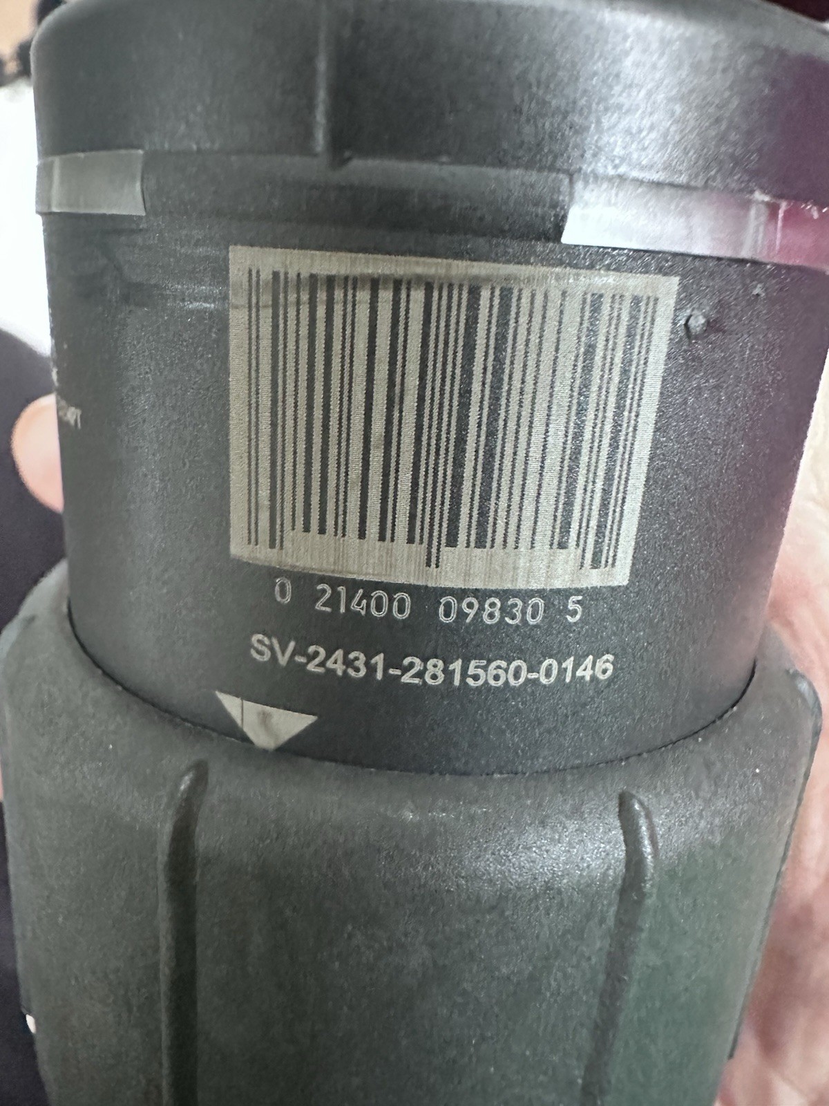 Shell Tactic EMV Drive Unit Includes Protection Cap And Support Flange 800007106