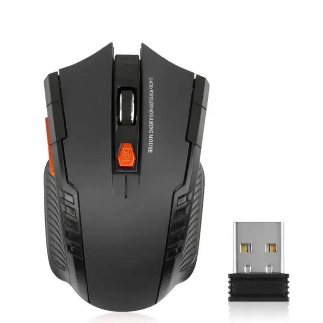 2.4G Wireless Mouse 1600DPI Optical Mouse Computer Gaming Mouse 6 Buttons