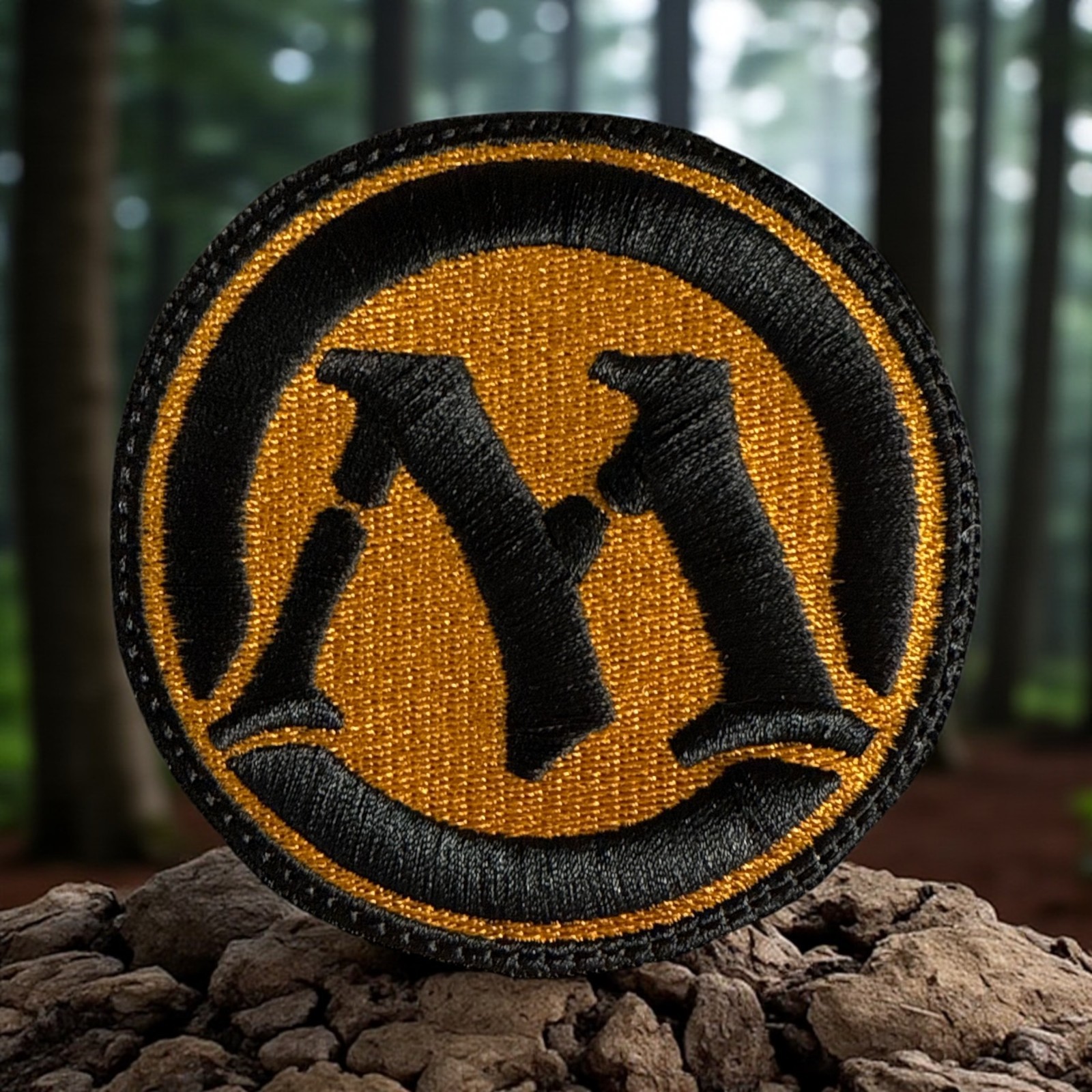 Magic the Gathering M Logo Embroidery Patch Multi Sizes 3.5" - 5"