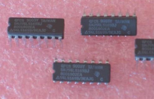 TI SN54LS169BJ  54LS169 MIL-SPEC SYNCHRONOUS 4 BIT UP/DOWN BINARY COUNTER  Qty 4