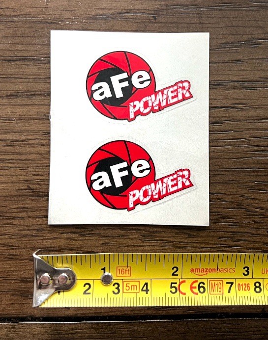 2 AFE POWER STICKERS DECALS offroad racing overland utv adventure diesel drift