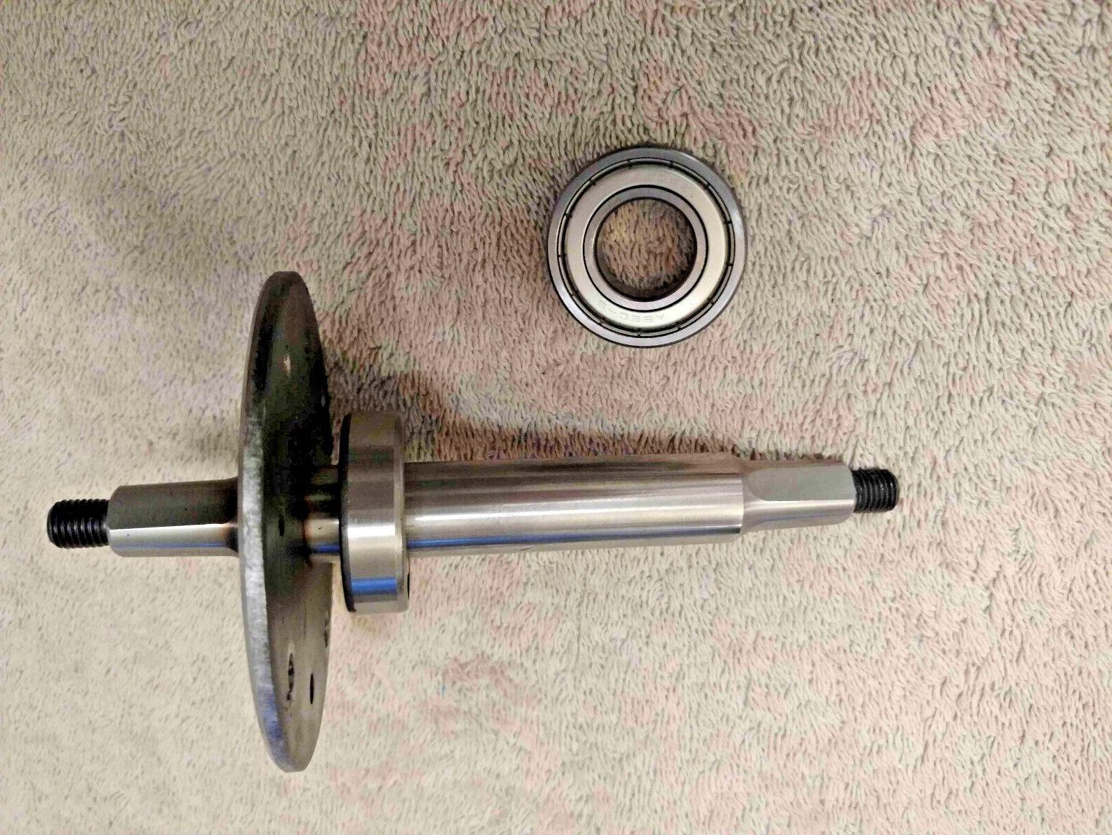 New! Bowflex Max Trainer Crankshaft Axle w/Bearings Fits M3 M5 M6 M7 M8 M9 Total