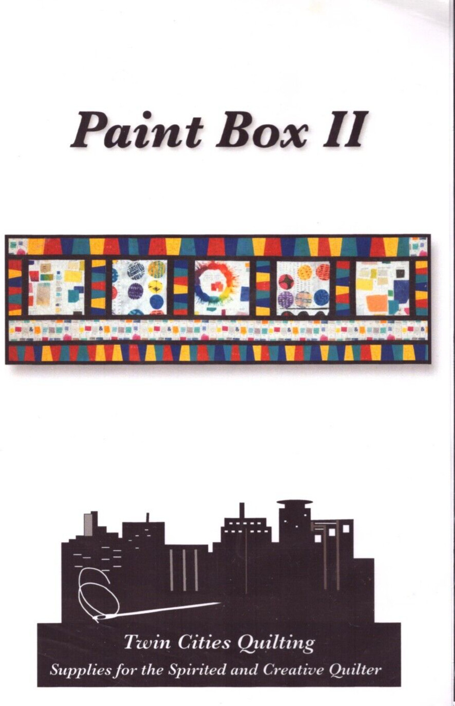 PAINT BOX II ~ Twin Cities Quilting ~ 62 x 19" Quilt Pattern