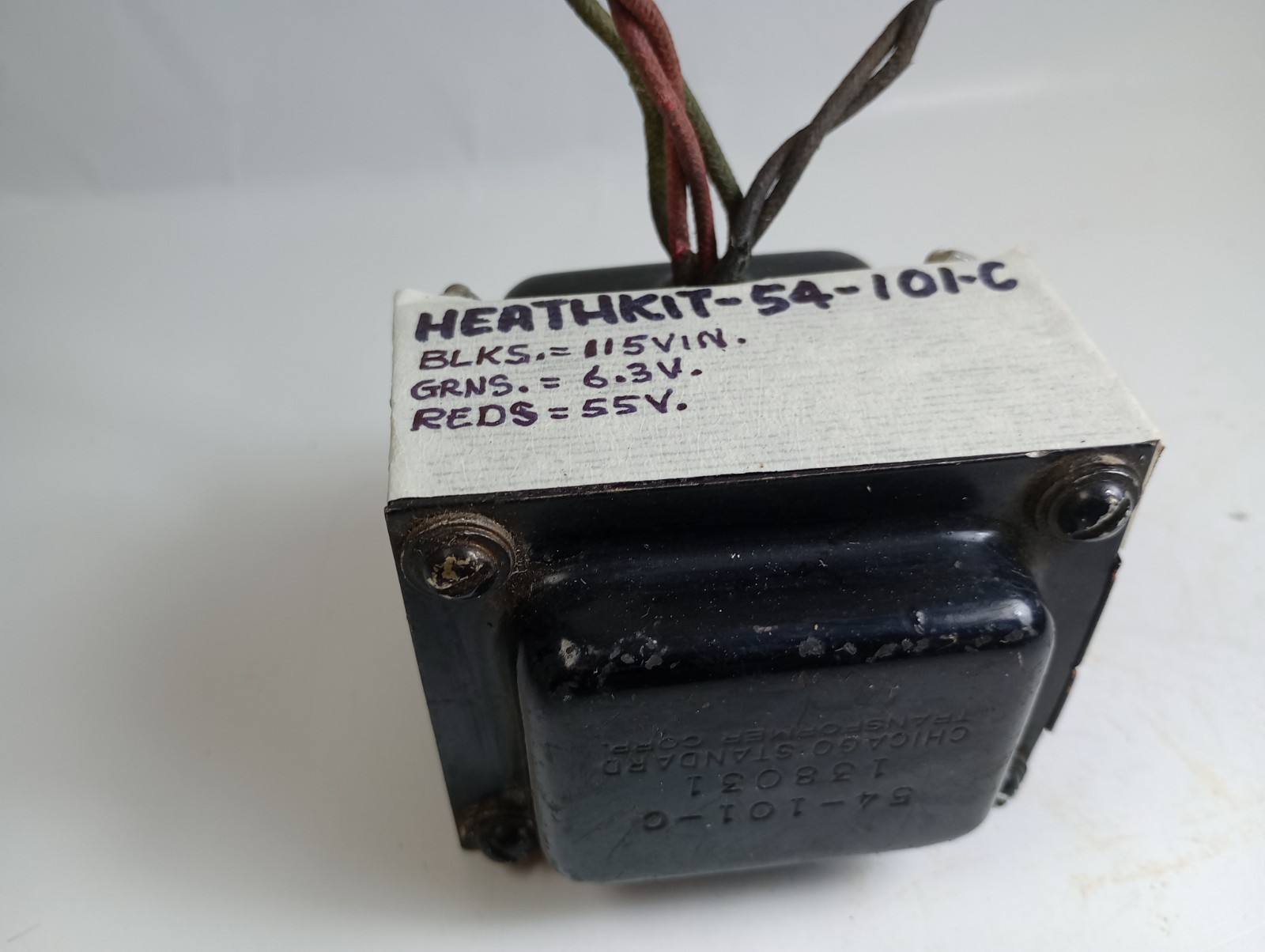 1 Heathkit 54-101-C Power Transformer -Tests Good