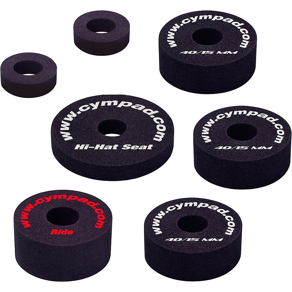 Cympad Optimizer 5Piece Starter Pack (3x 4015mm, 1x HiHat, 1x Ride)