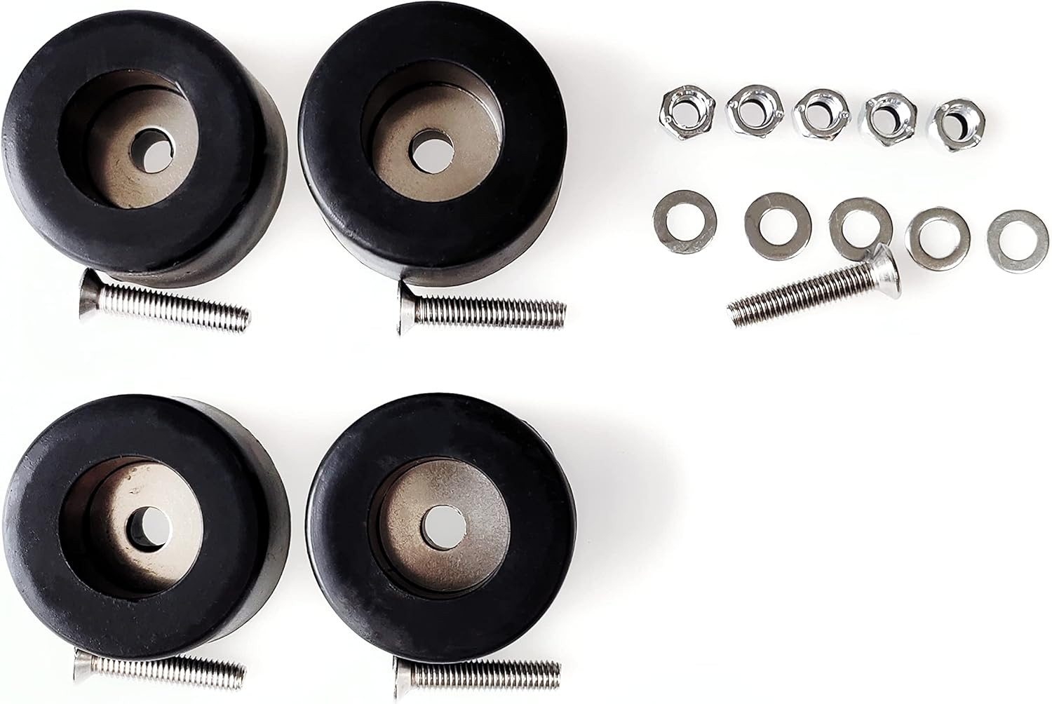 4 Pack Air Compressor Soft Rubber Feet Foot Mount anti Vibration Isolator Pads f