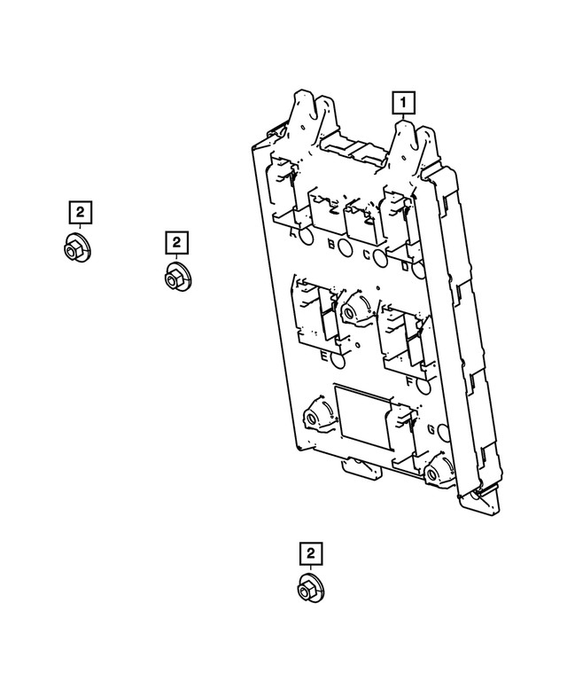 Genuine Mopar Body Controller Module 68500894AB