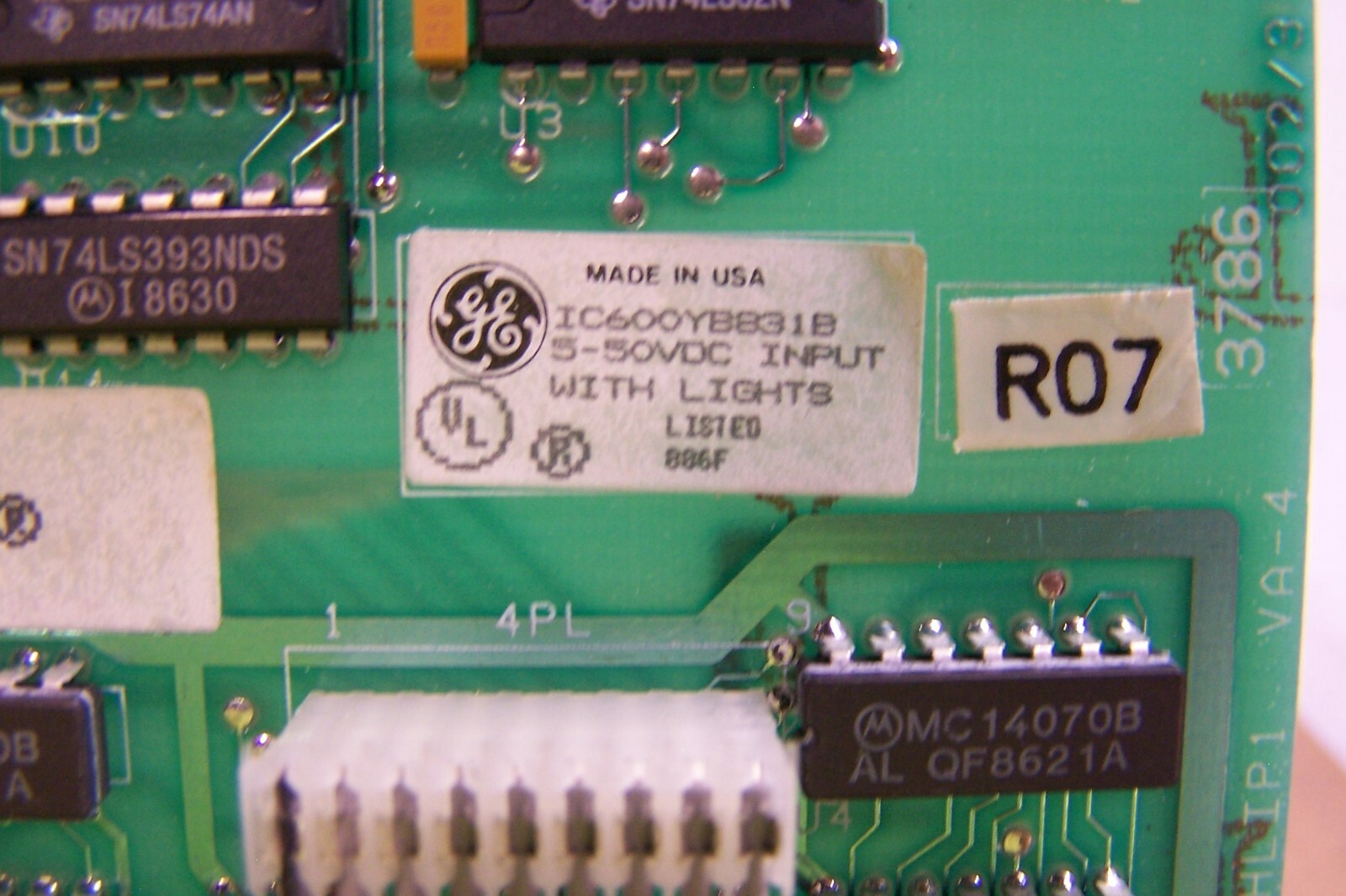 NEW GE IC600YB831B INPUT MODULE 5-50 VDC W/ LIGHTS