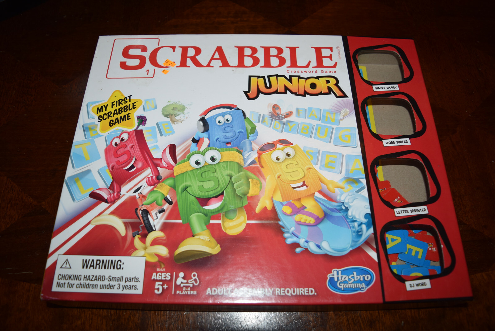 Scrabble Junior Game Edition Replacement Pieces & Parts Snap 2016 Hasbro