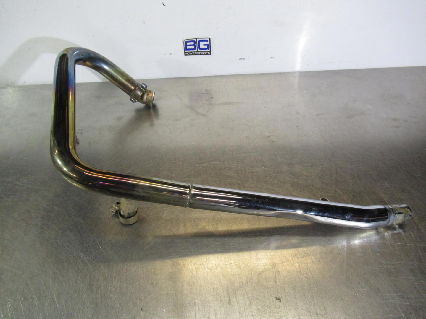 EB1383 2009 09 TRIUMPH BONNEVILLE LEFT-HAND LH HEADERS EXHAUST PIPE
