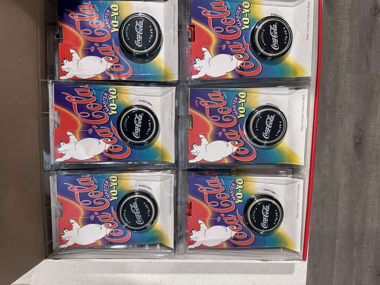 Black Coca Cola 1990 Yo-yo