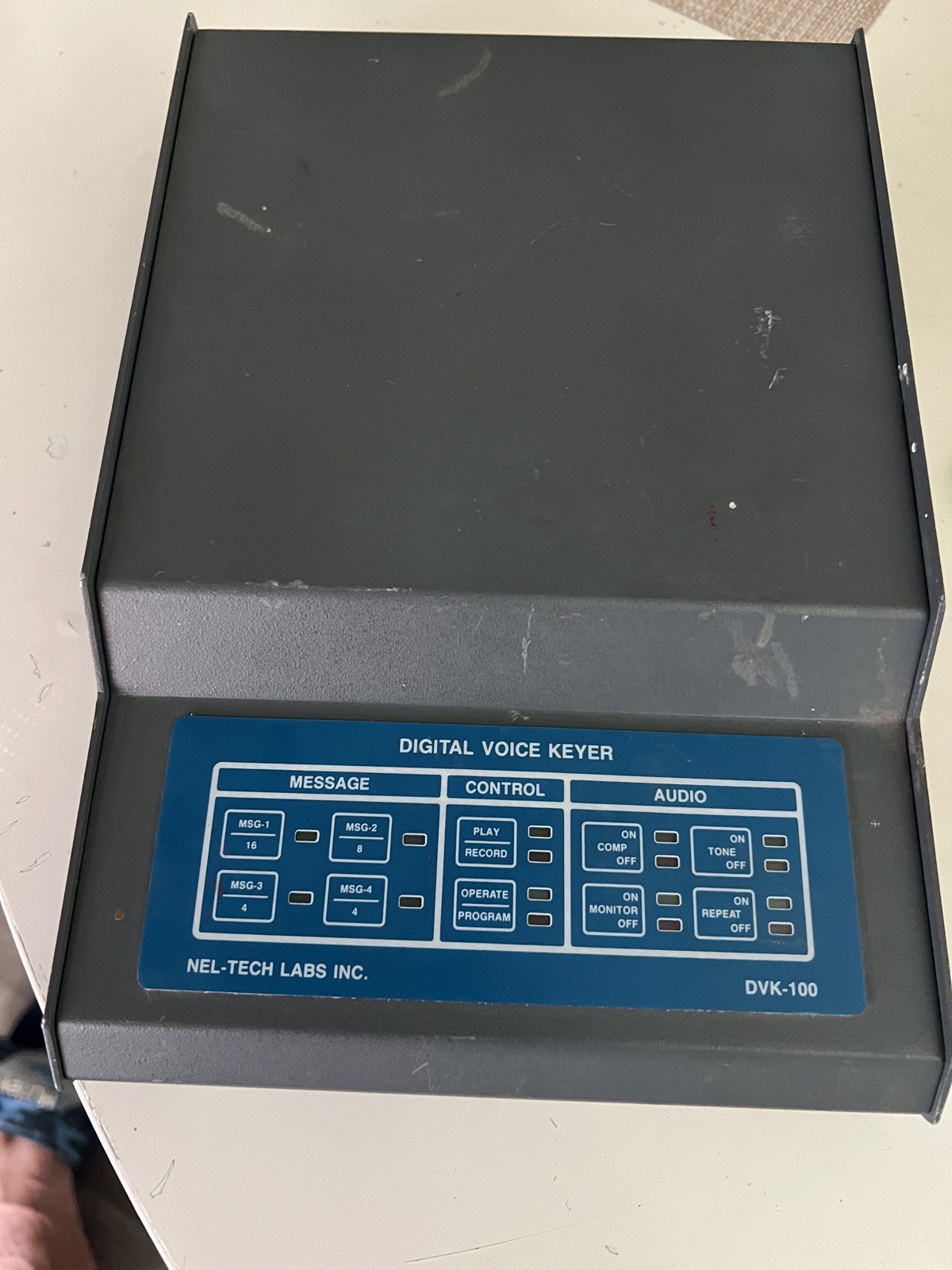 Nel-Tech labs Digital voice keyer. model DVK-100