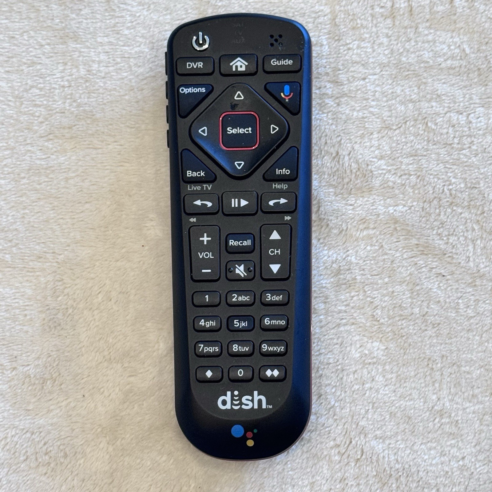 Authentic Dish 54.0 Remote Brand New Works With All Hopper Joeys Wally WiFi Joey
