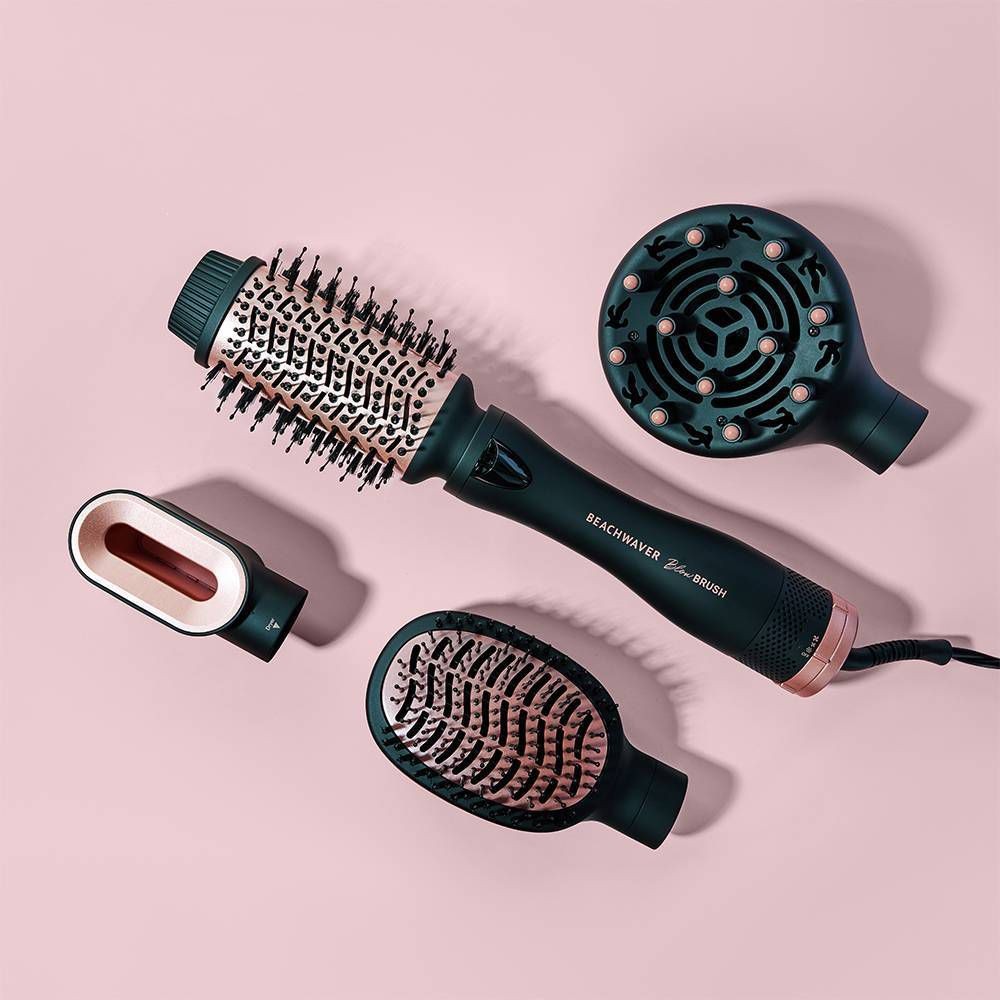 BEACHWAVER Co. Blowout Brush - Midnight Rose