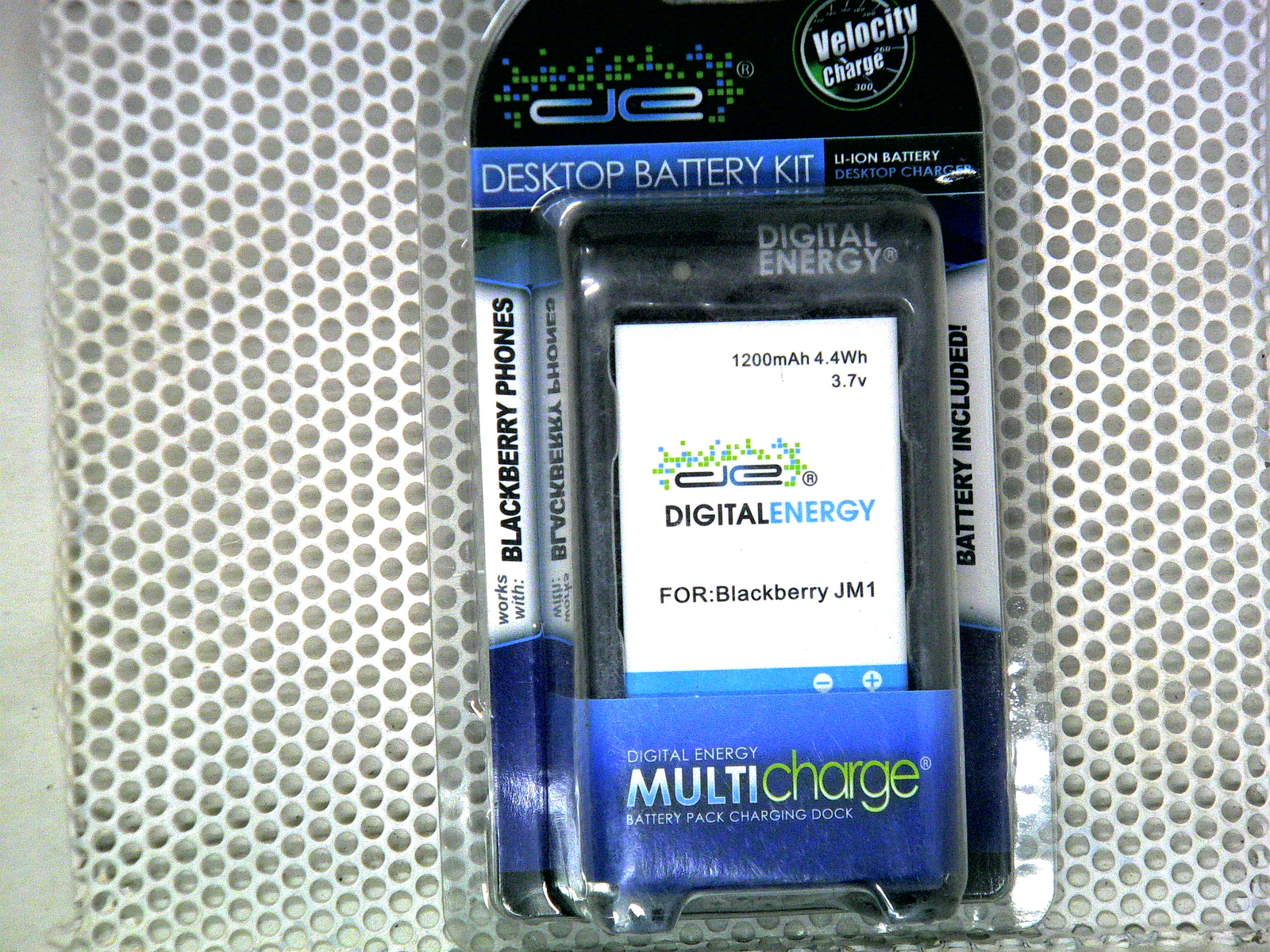 DIGITAL ENERGY COMBO BATTERY/CHARGER FOR BLACKBERRY JM1 230-1737
