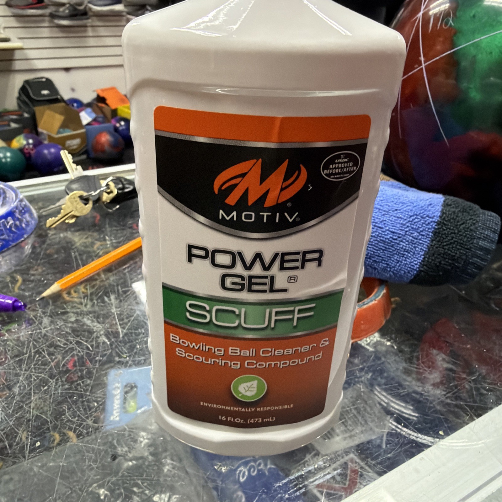 Motiv Power Gel Scuff Ball Cleaner 16oz