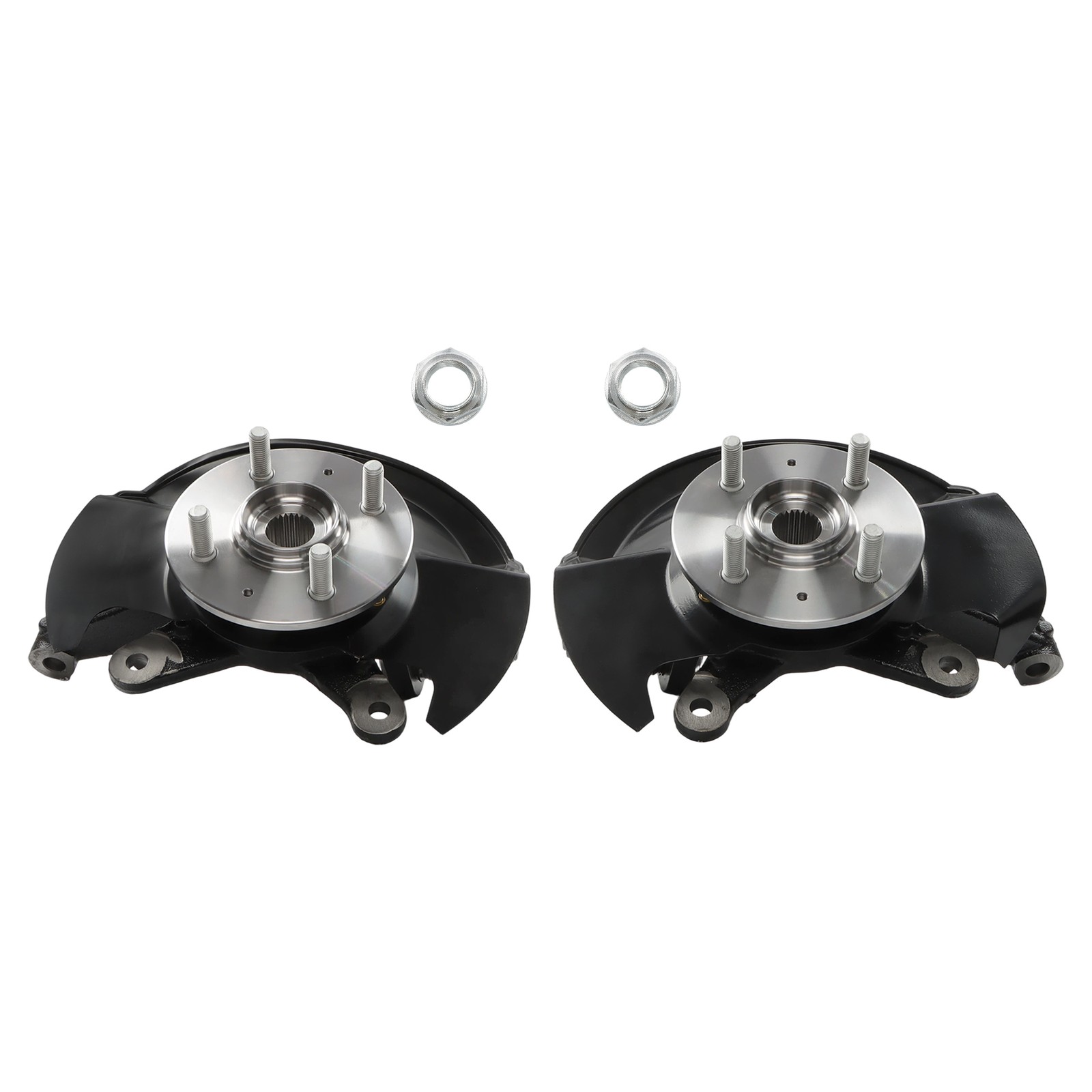2Pcs Front Left & Right Steering Knuckle Assembly 698-479 For Honda Civic 01-02