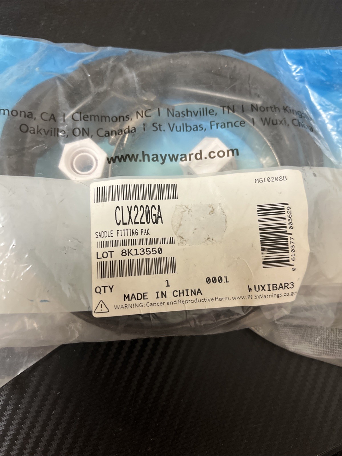 HAY CL220 SADDLE CLAMP KIT (CLX220GA)