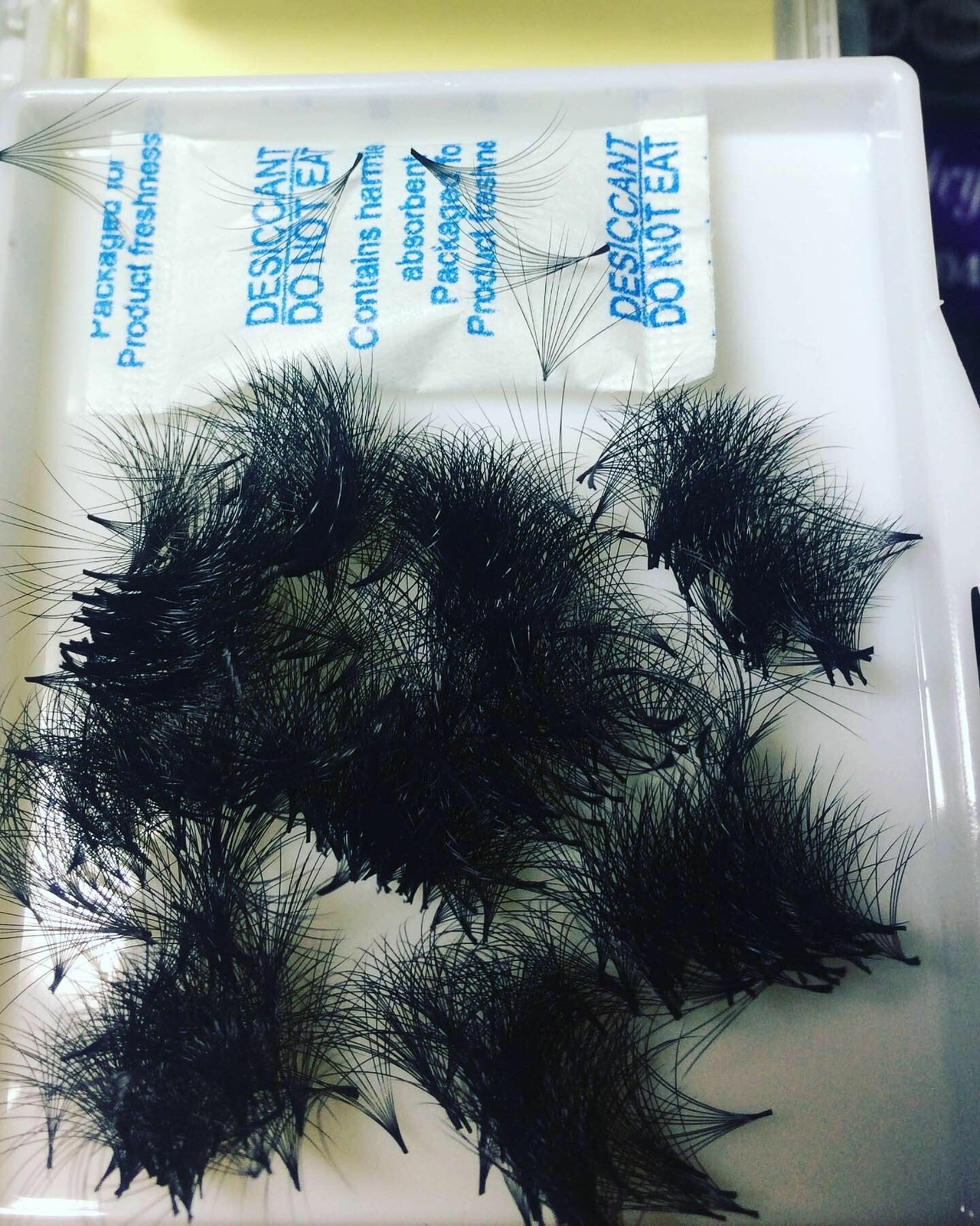 Handmade Eyelash Extensions 5-7D D Curl (1500fans/ 2 boxes)