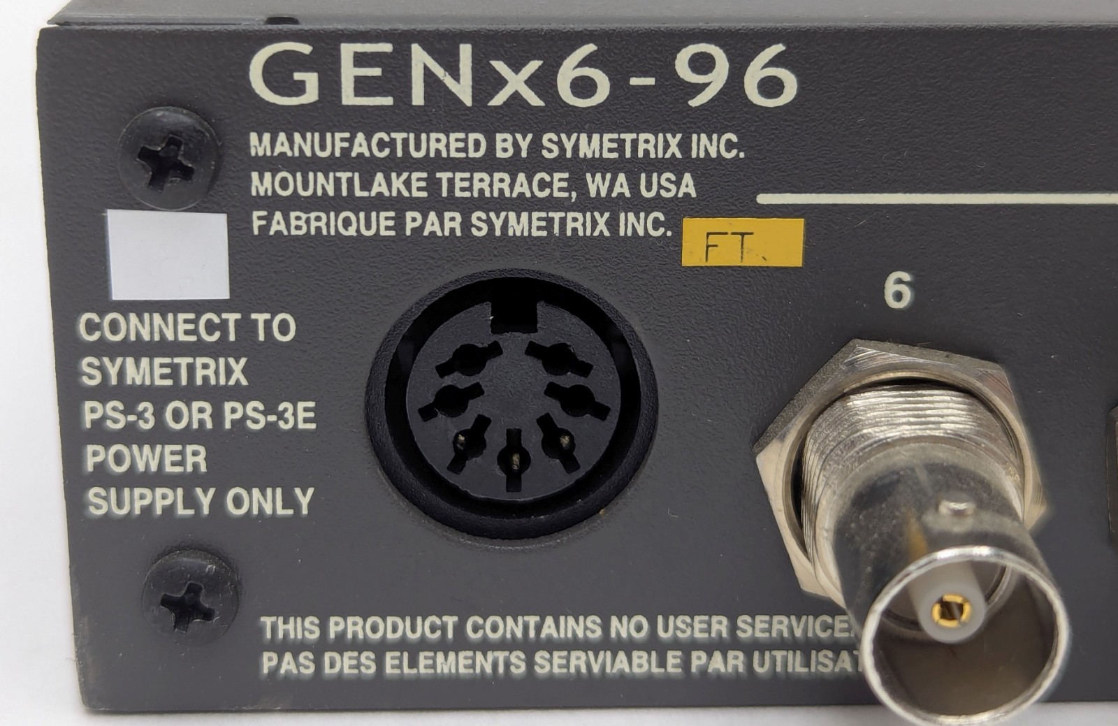 Lucid GENx6-96 Word/Super Clock Generator 96kHz Studio Sync - No Power Supply