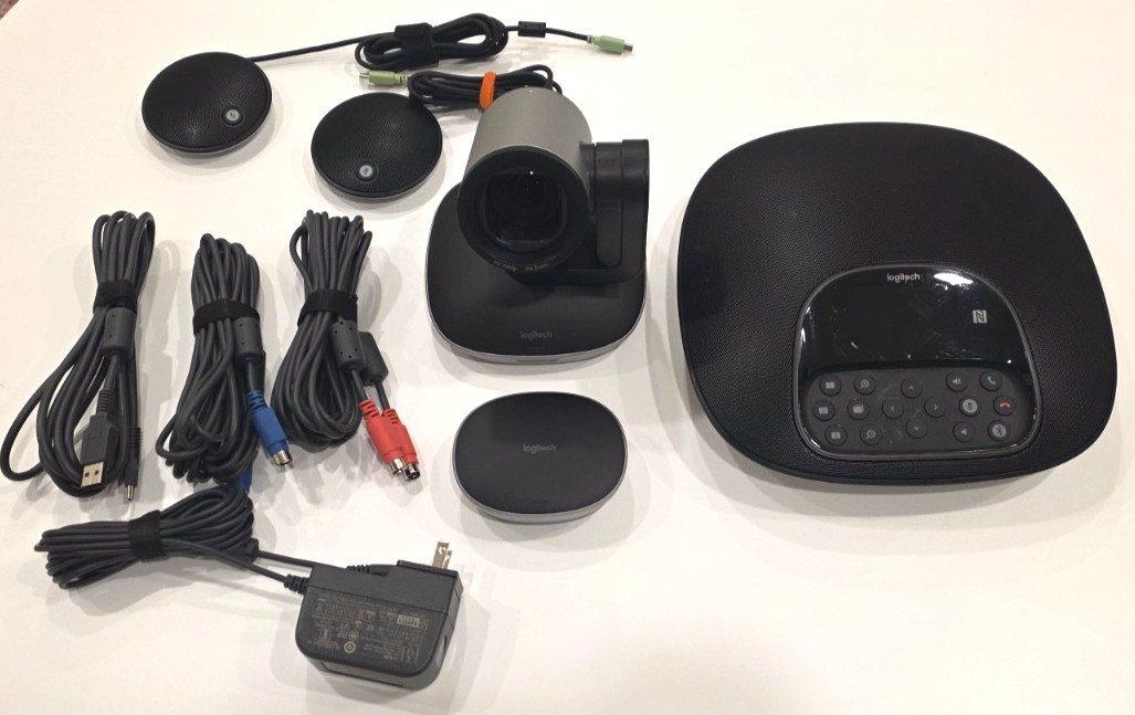 Logitech 886-000056 Group Video Conferencing System Kit Logi