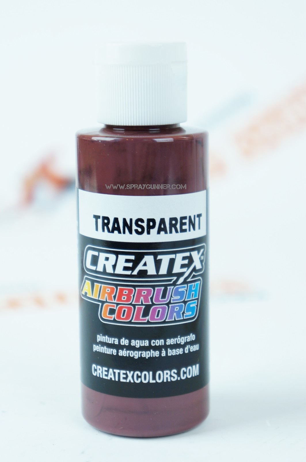 Createx Airbrush Colors 5127 Transparent Light Brown 2oz. water-based paint