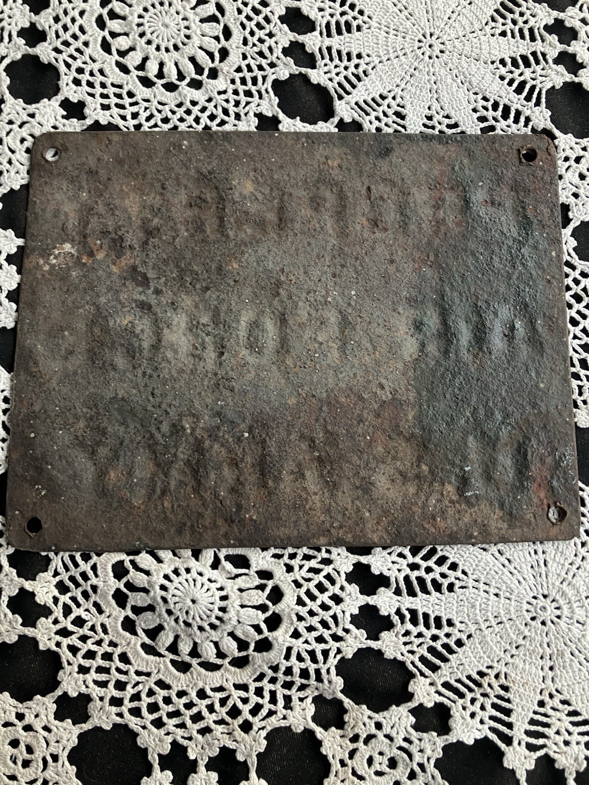 US Army Placard