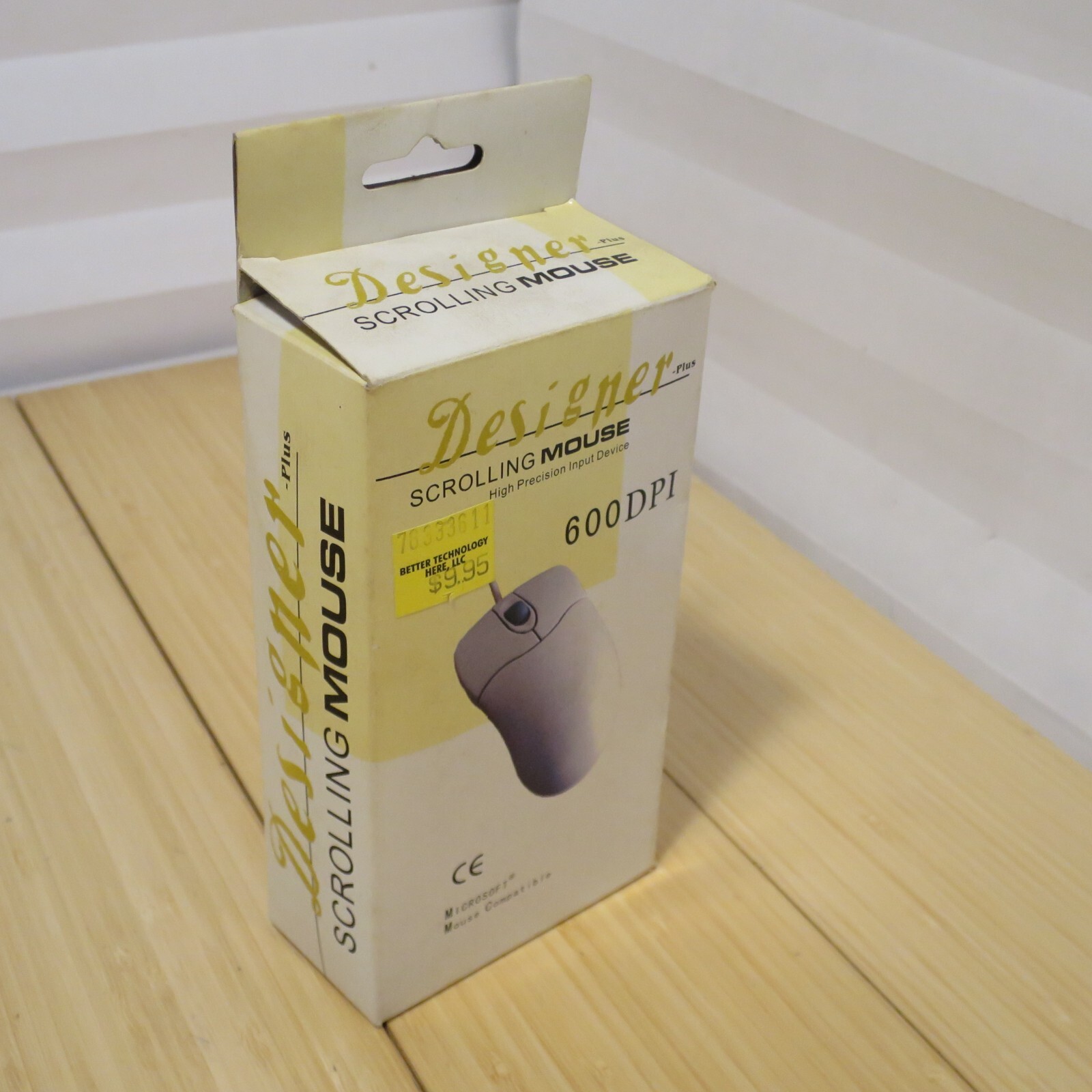Designer Scrolling Mouse Model H2002 PS2 600DPI (1 of 2)