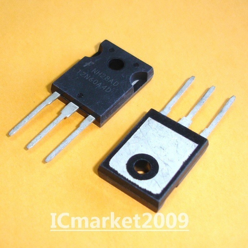 5 PCS HGTG12N60A4D TO-247 12N60A4D 600V SMPS Series N-Channel IGBT Transistor