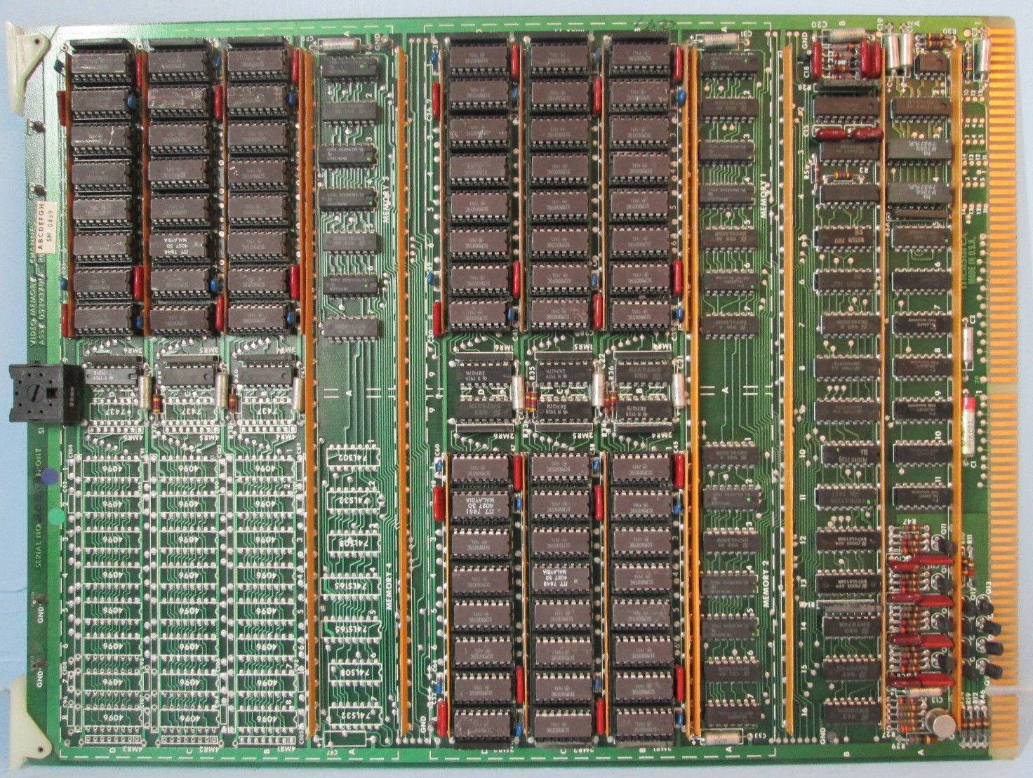 Measurex 05293701 Video Memory Module PLC 052937-01 04293700 Rev A Honeywell