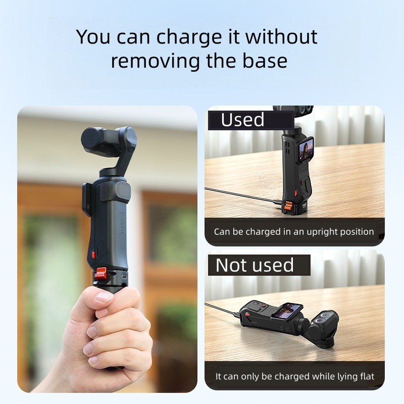 Multi-Function Quick-Release Mount For Insta360 Luna Ultra Camera Charging Base