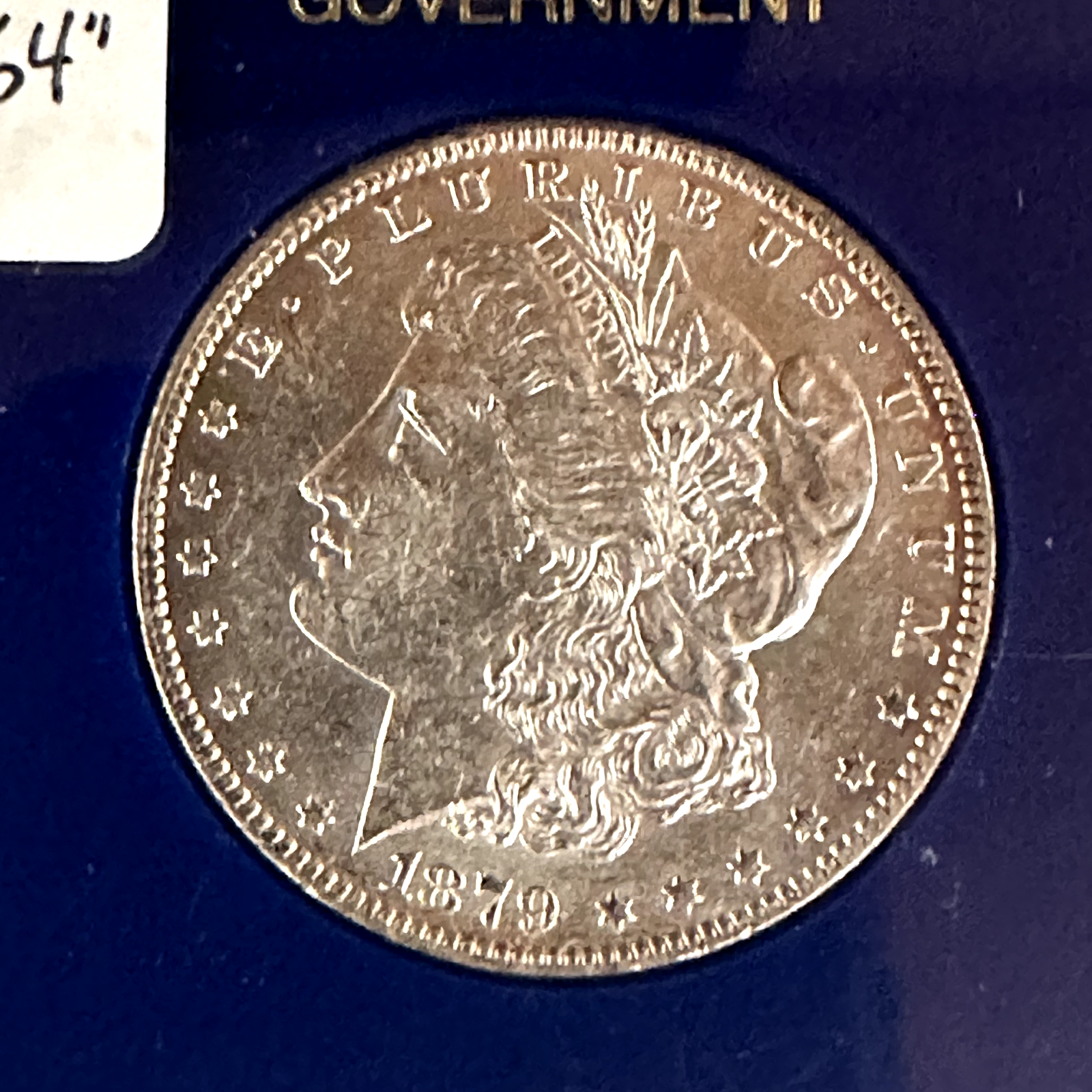 1879 P Morgan Silver Dollar $1 Reverse Toning Free Shipping