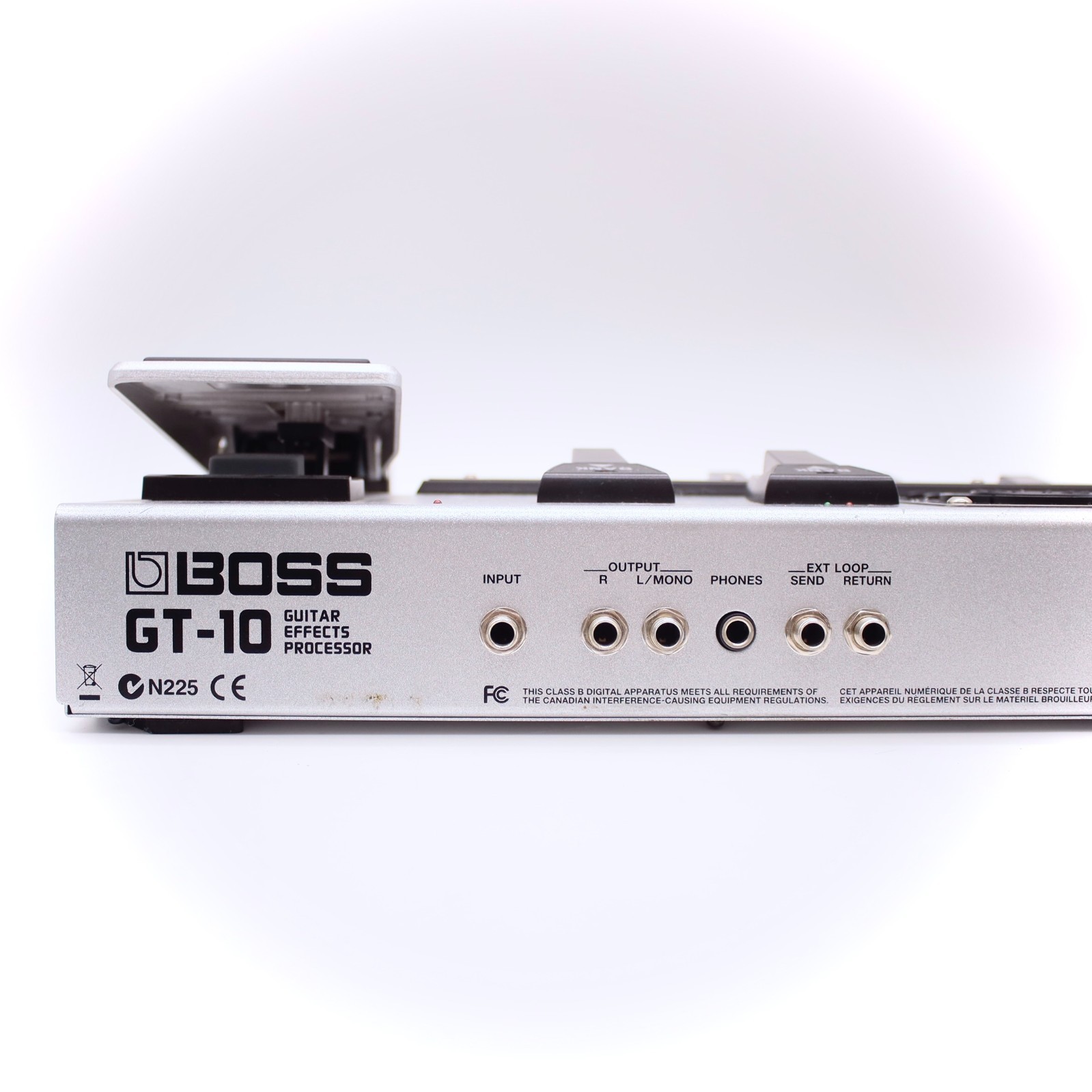 BOSS GT-10 Guitar Effects Processor With Power Supply Multi Effect Pedal AX05765