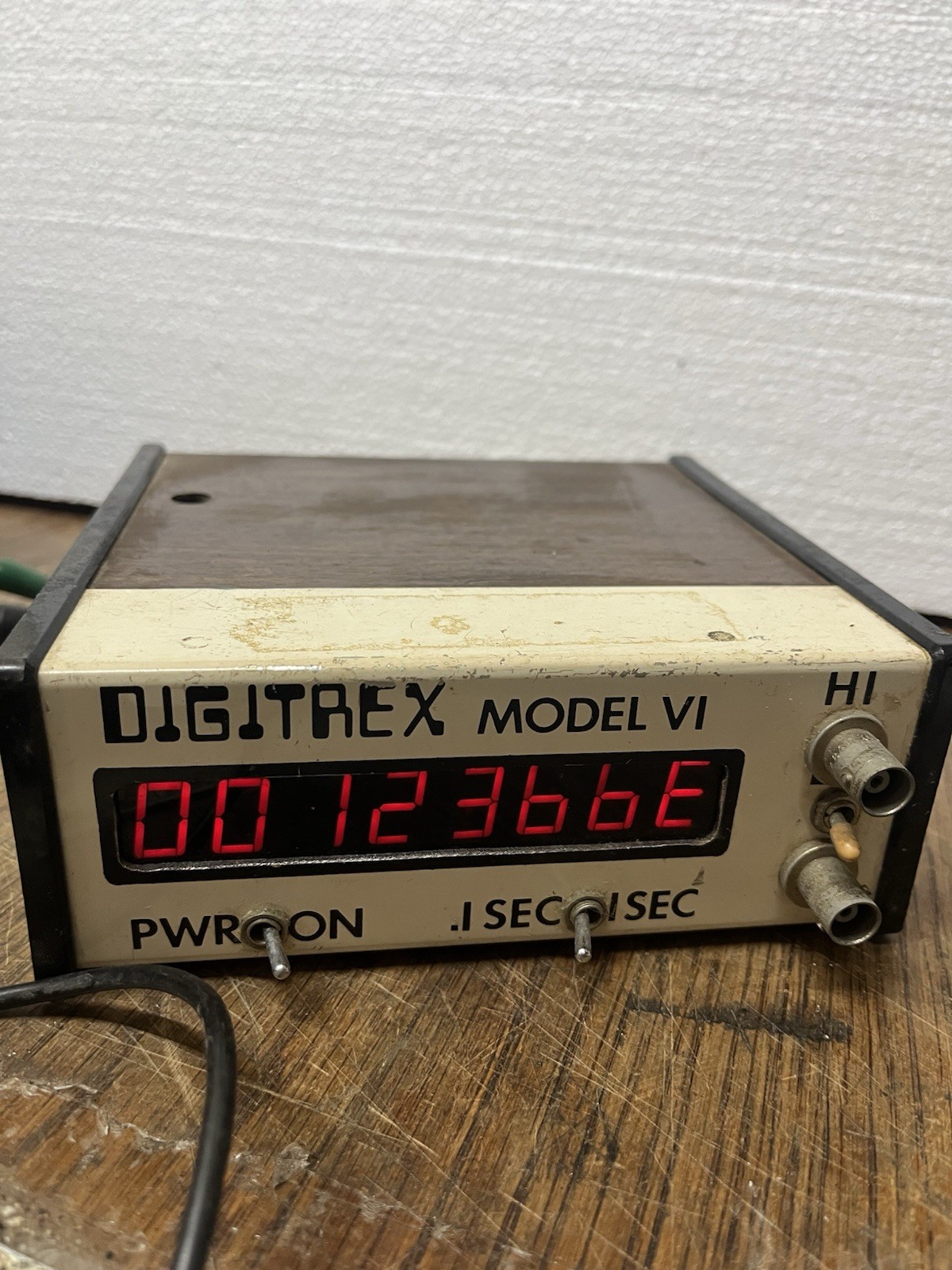 Digitrex Model Vi Frequency Counter Tested
