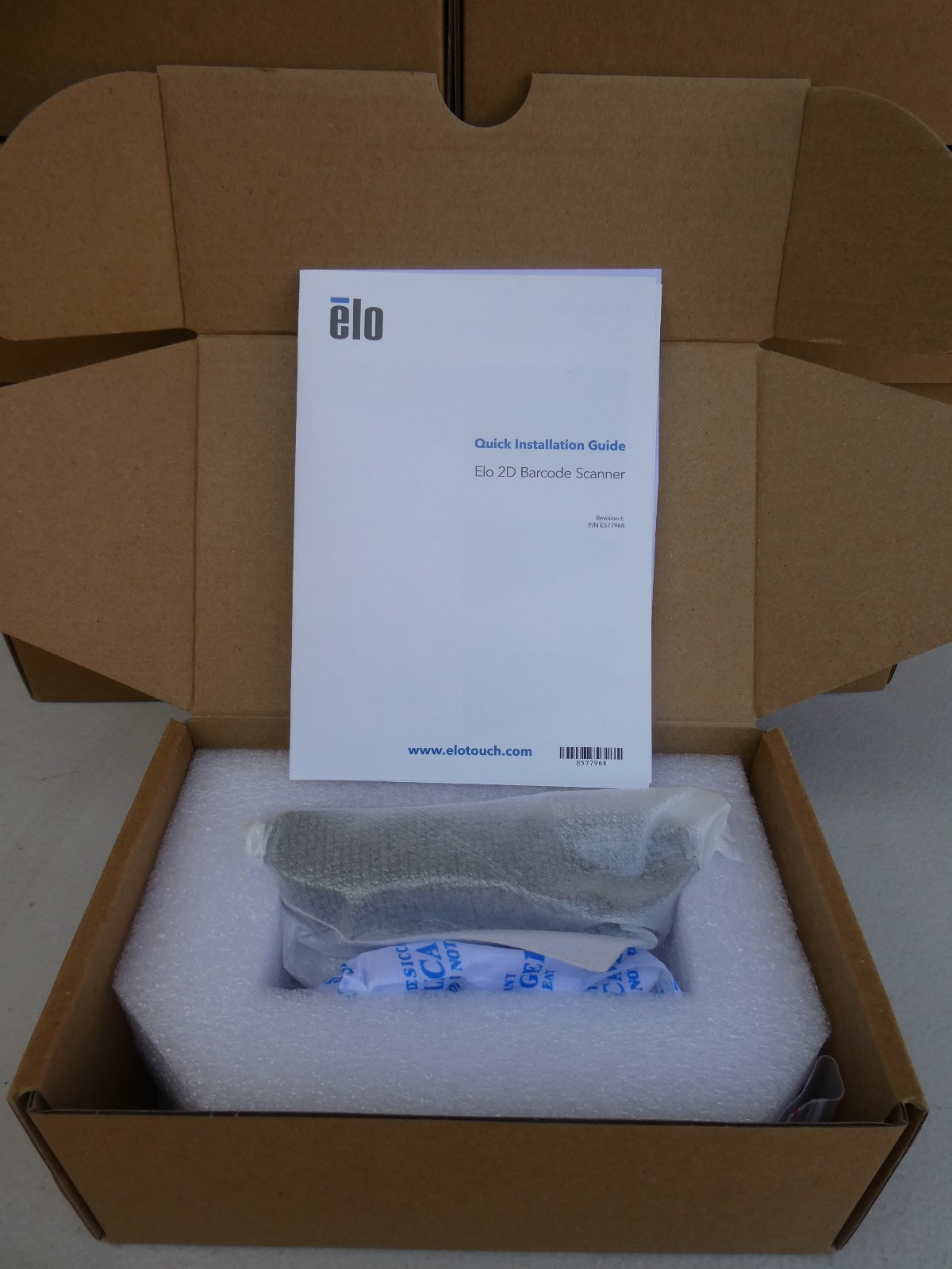 🍀 NEW! Elo Edge Connect 2D Barcode Scanner Reader USB E384627 Zebra SE4720 LOT