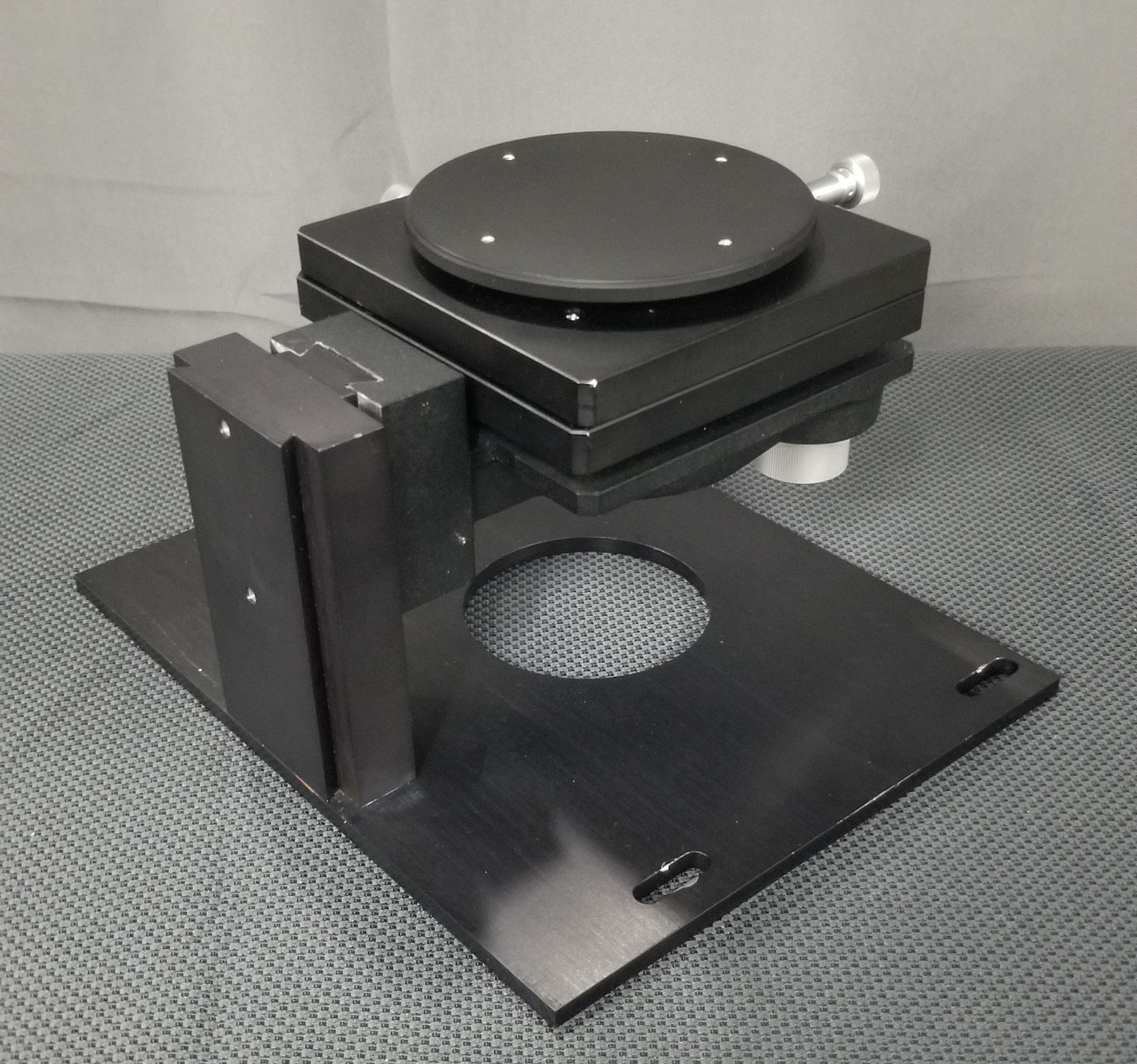 Nikon Interferometry Stage IF Tilting Rotating XY w/ Toolmaker Microscope Mount