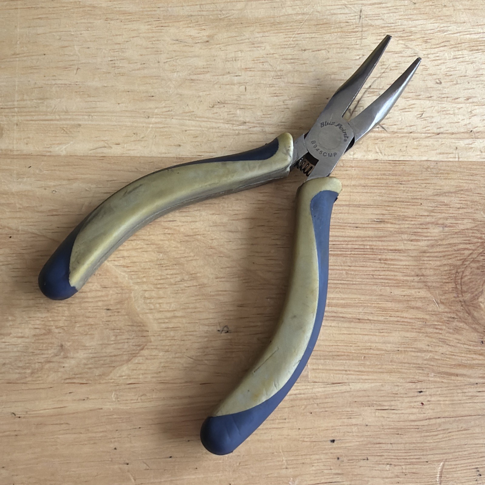 Blue Point Tools 5" Long Mini 45 Degree Needle Nose Pliers B945CMP