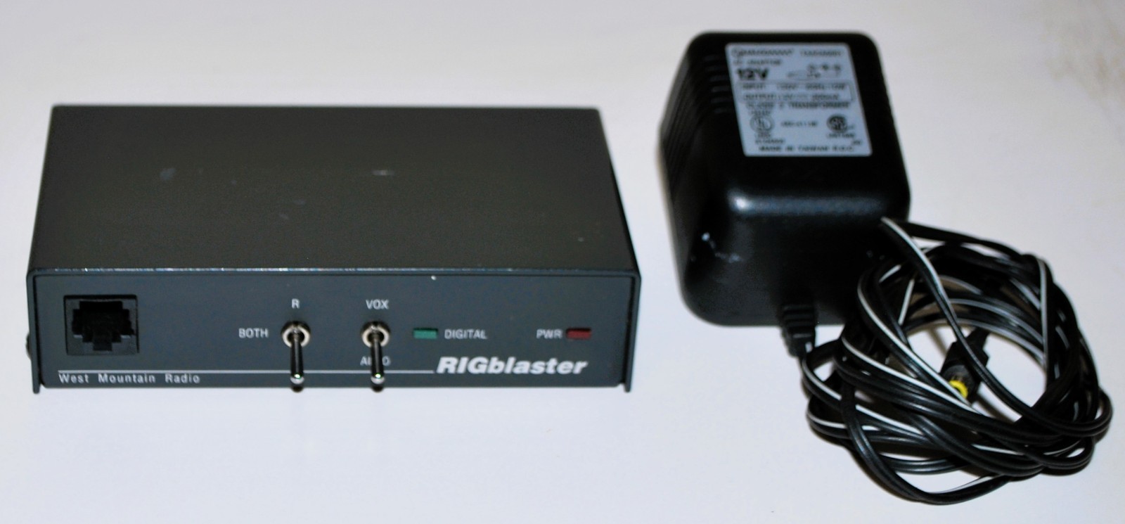 West Mountain Radio RIGBlaster RJ With Power Supply  RJ45