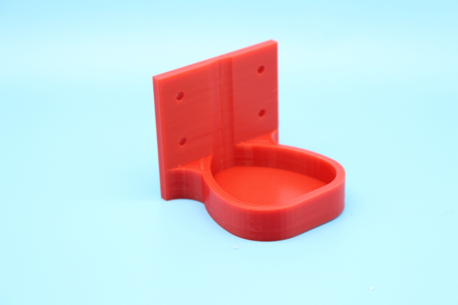 Red M12 Rotary Tool Wall Mount Milwaukee M12