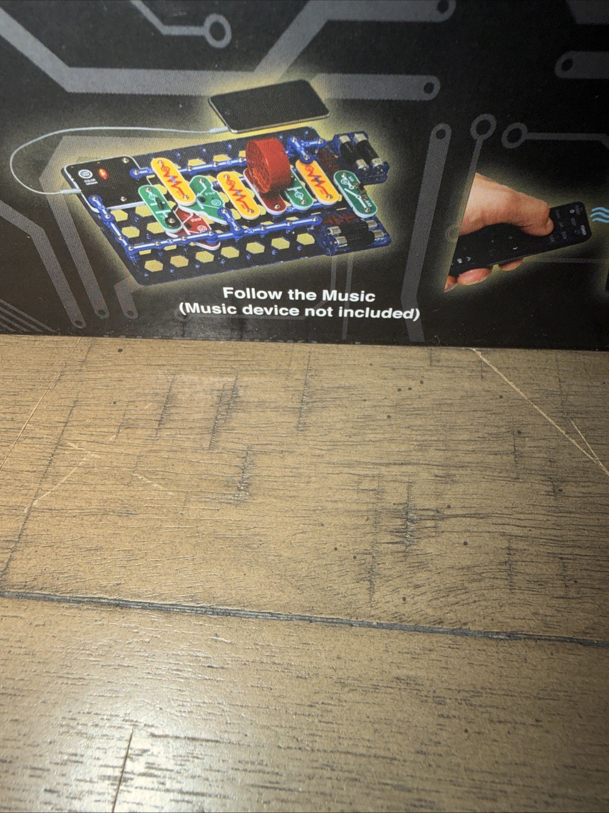 Snap Circuits LIGHT Electronics Exploration Kit Opened Box SCL-175 Fiber Optics