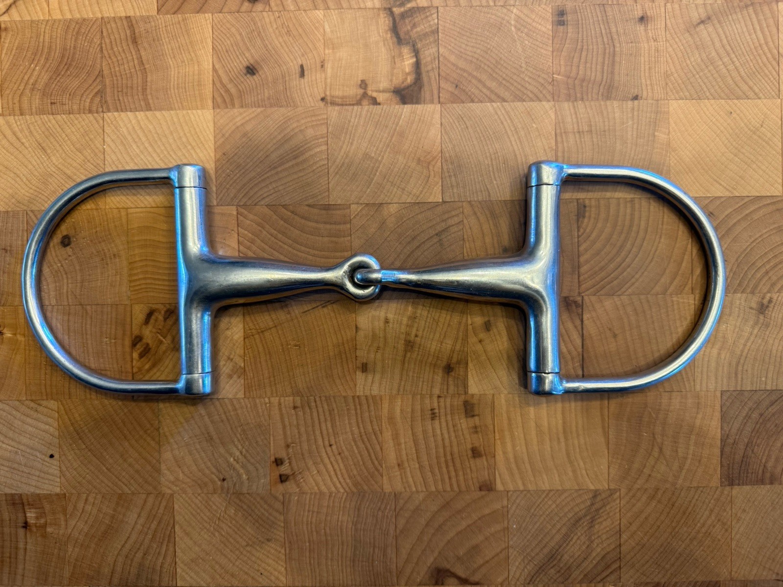 5” D-Ring Snaffle, Single Joint Mouthpiece