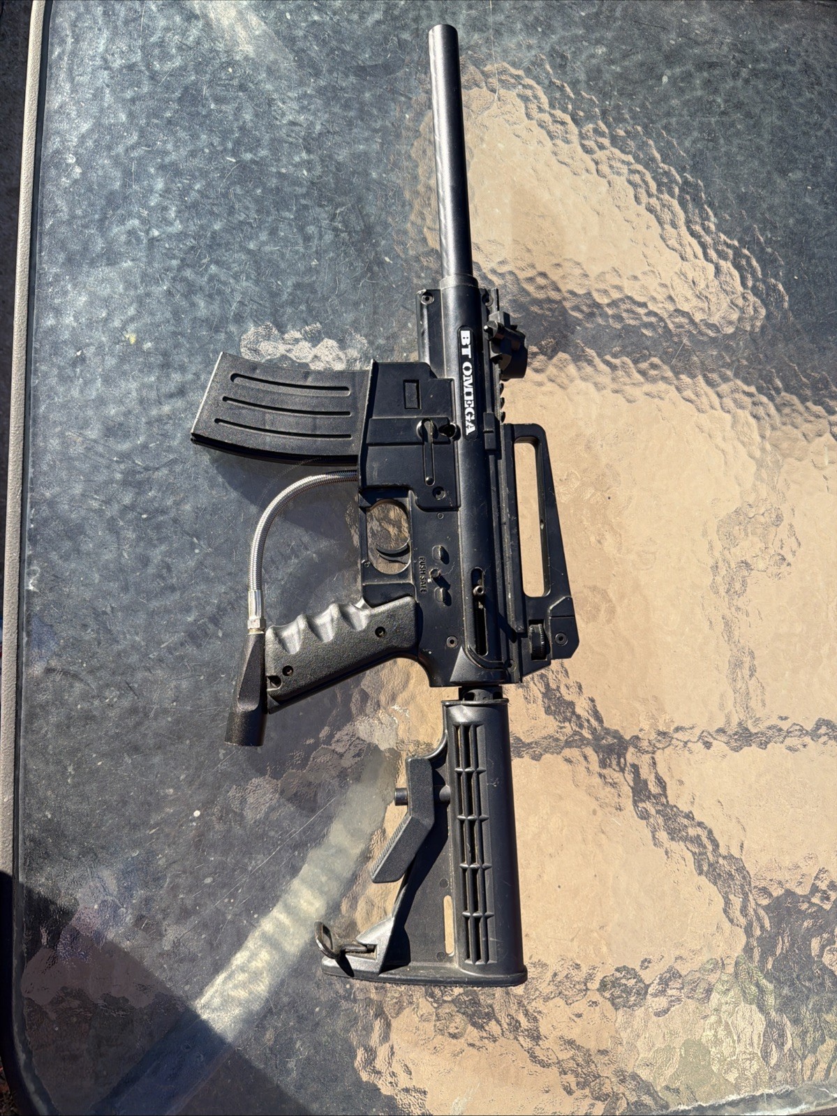 Used Untested Semi-auto BT Omega Paintball Gun