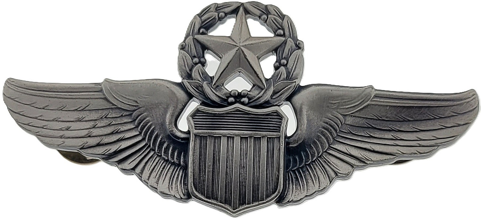 USAF MASTER COMMAND PILOT AVIATION WING BADGE INSIGNIA 3" REGULAR SIZE
